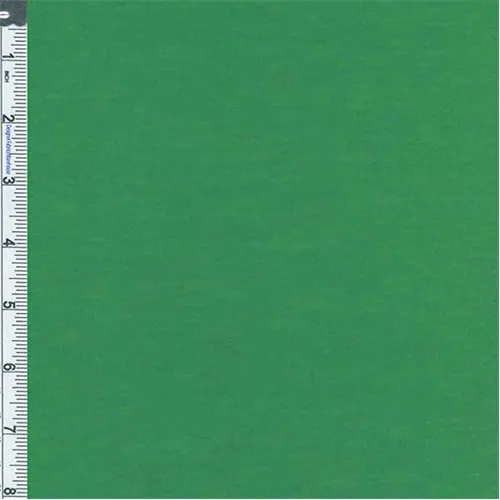 2 1/2 YD PC-Green Poly Blend Jersey Knit Fabric