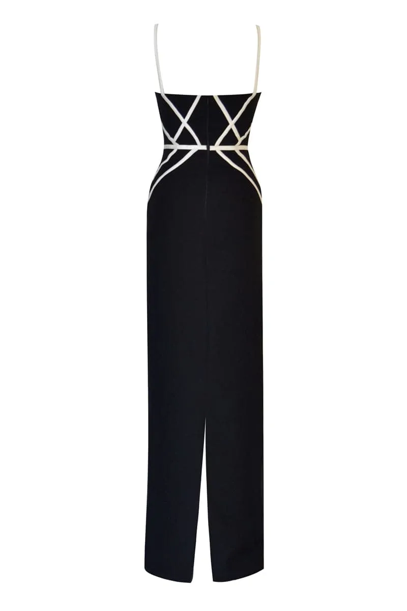 AMINA CORSET MAXI DRESS