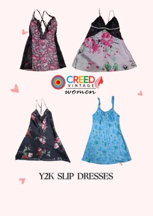 CR2779 Y2K Slip Tops - 12 Pcs