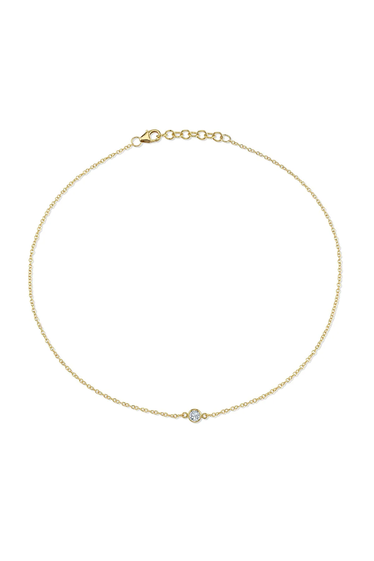 CZ BEZEL CHOKER BY SLOAN