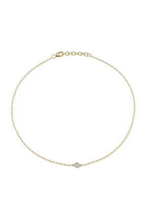 CZ BEZEL CHOKER BY SLOAN