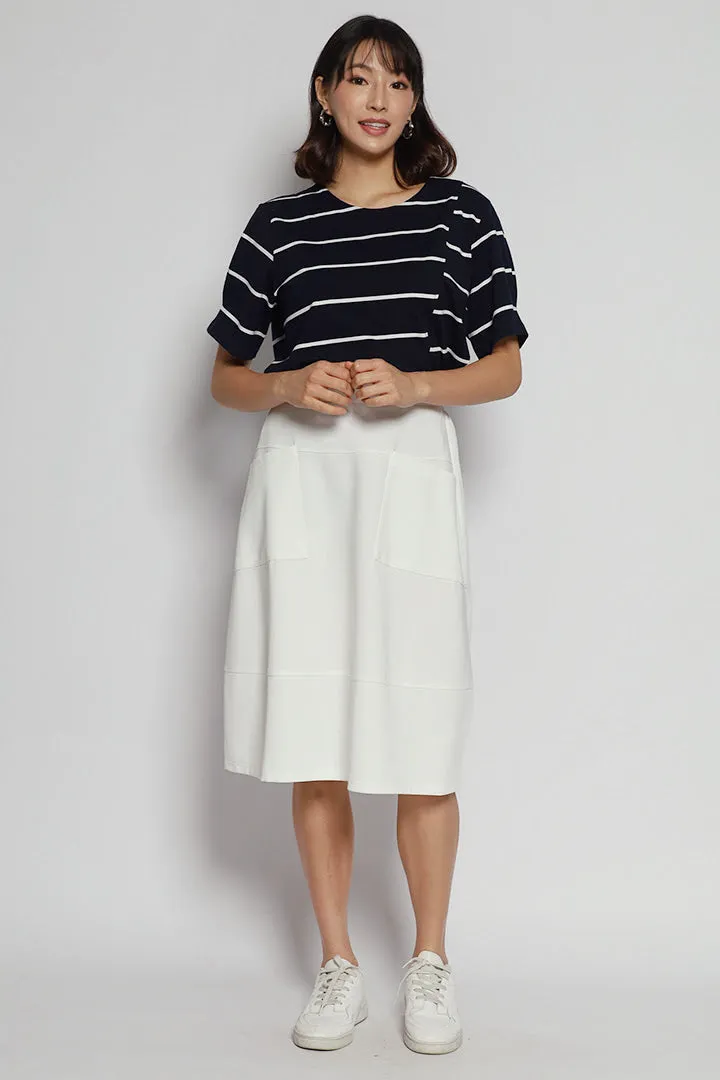 Ebenezer Skirt in Off-White