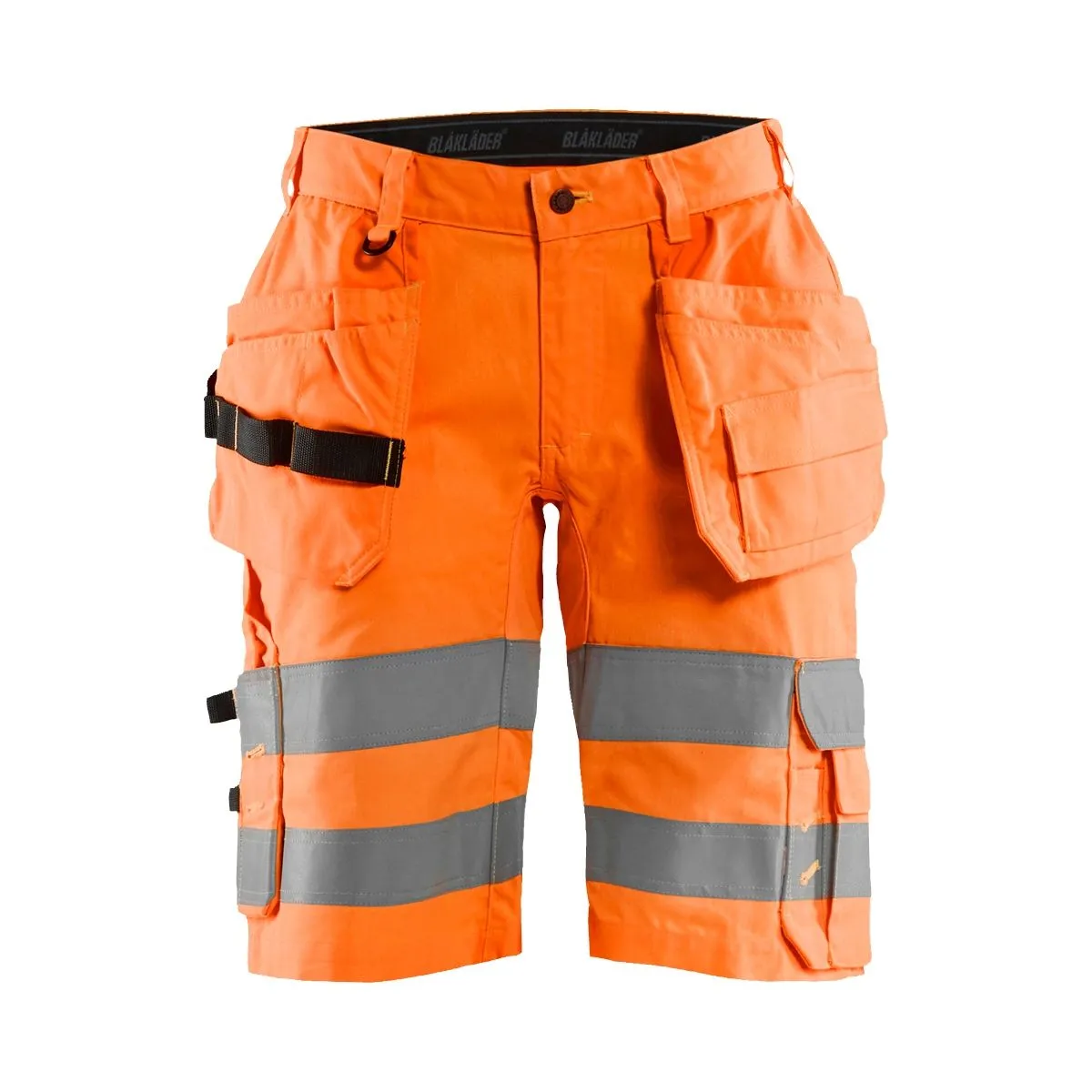 Highvis&#x20;Shorts&#x20;With&#x20;Stretch&#x20;1586&#x20;High&#x20;Vis&#x20;Oranje&#x20;-&#x20;Bl&#xE5;kl&#xE4;der