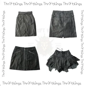 Leather Mini Skirts