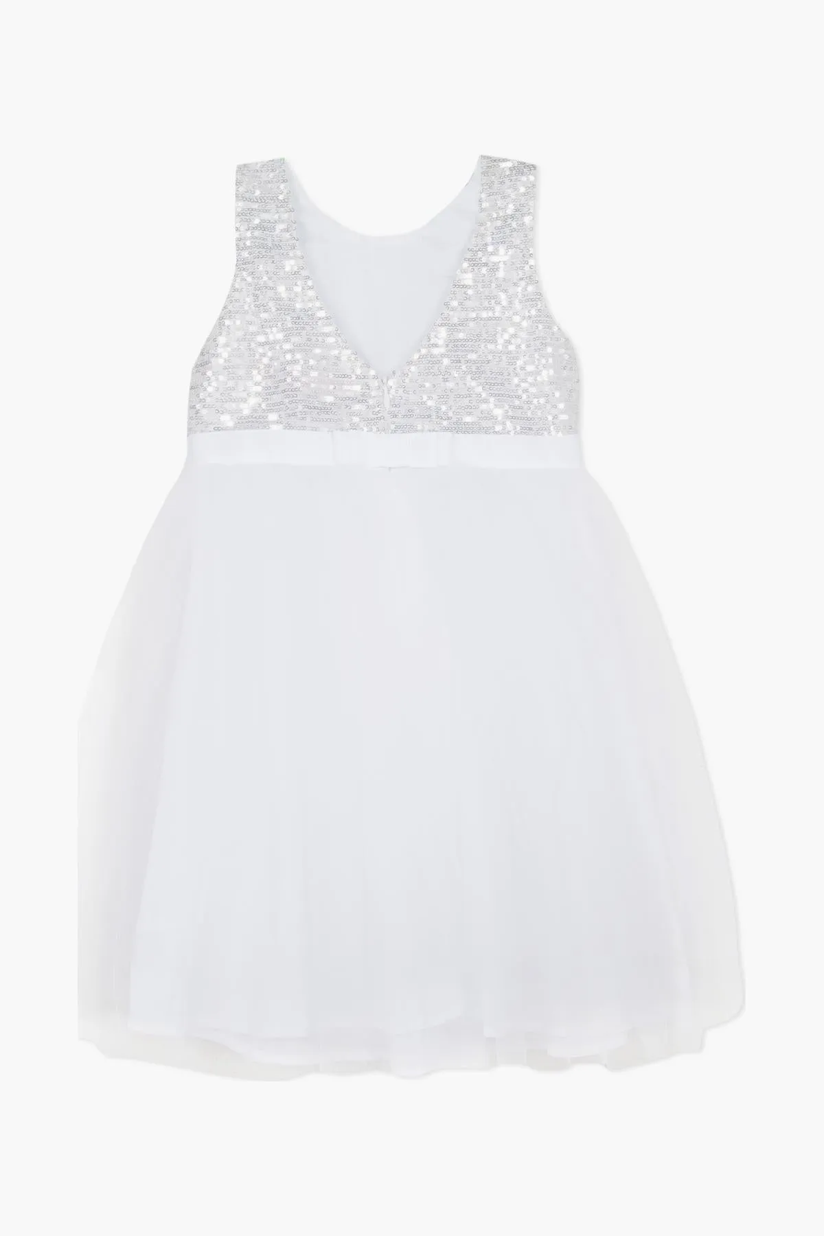 Lili Gaufrette Sequin Girls Party Dress