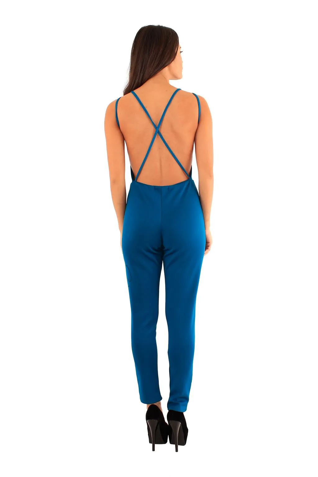 Open Back Jumpsuit