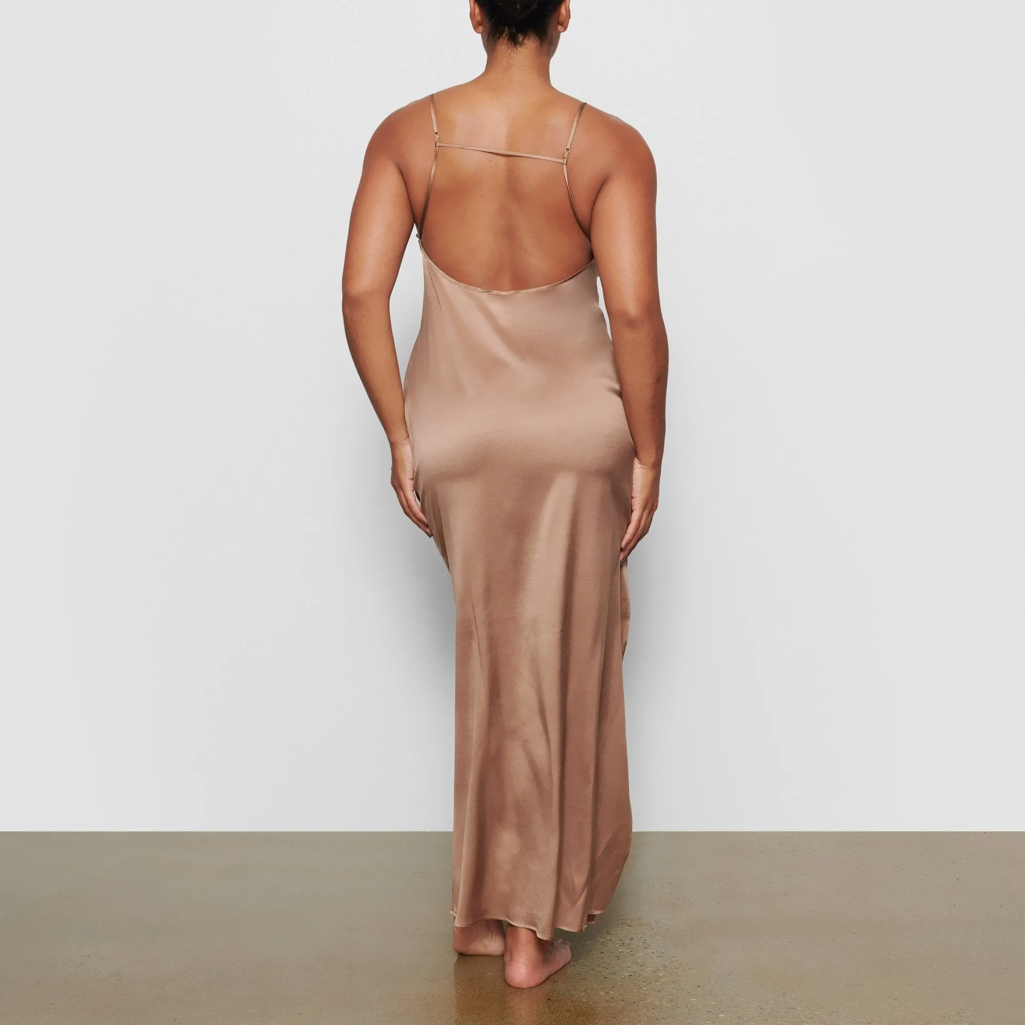 SILK LONG SLEEP SLIP | SIENNA